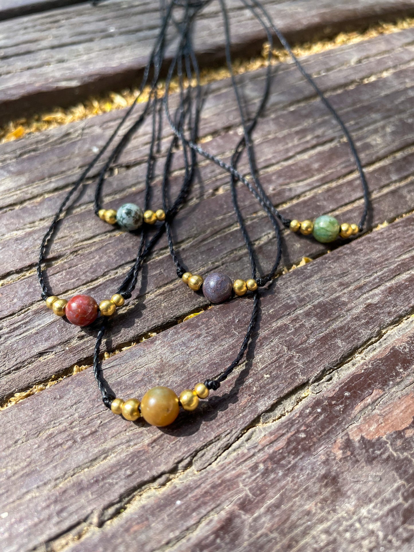 Vivacity | Fancy Jasper Macrame Necklace
