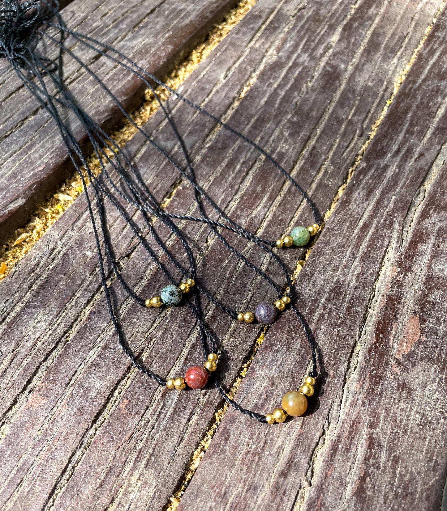 Vivacity | Fancy Jasper Macrame Necklace