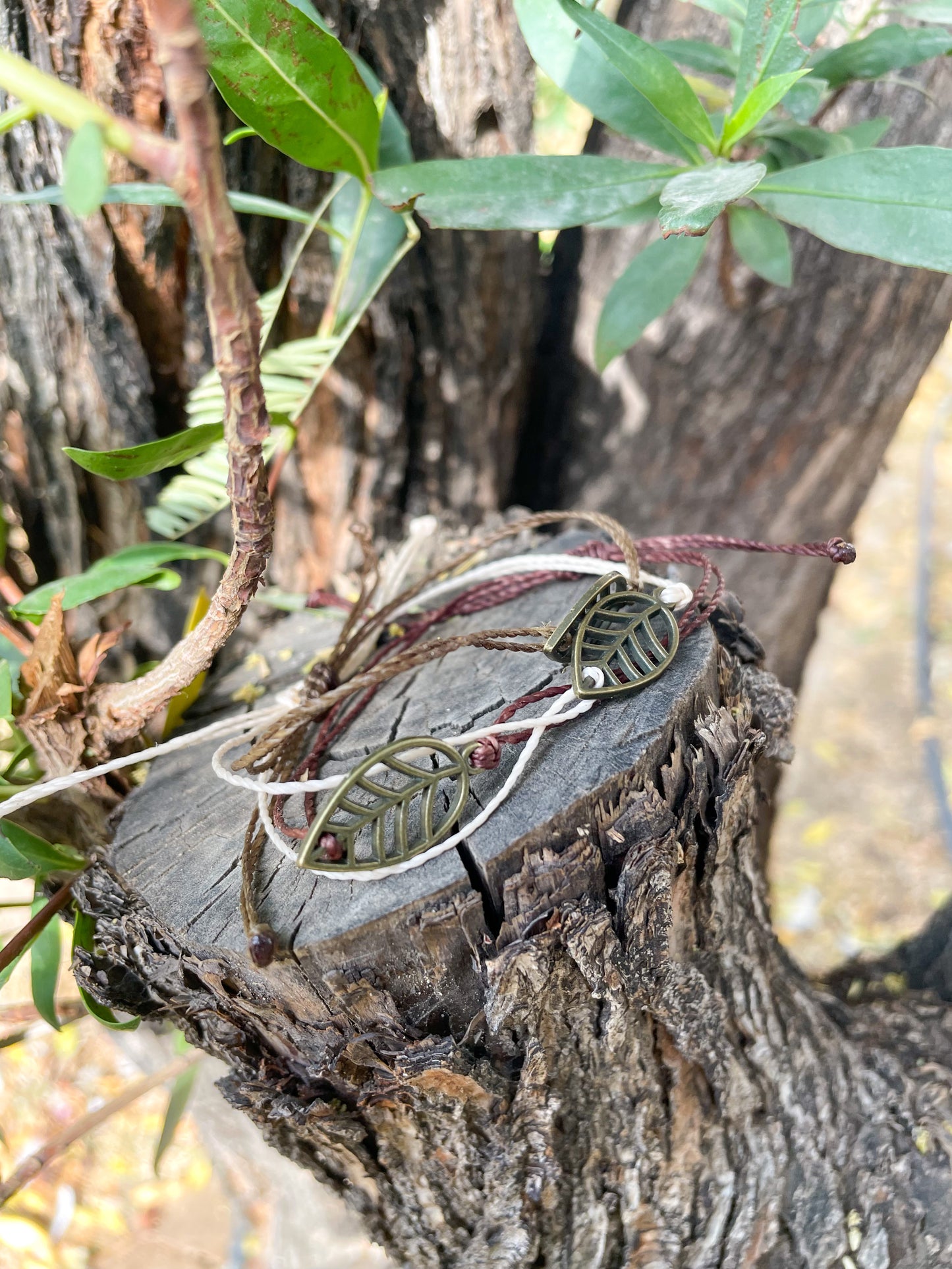 Just Leafy Bracelets - Wisdom