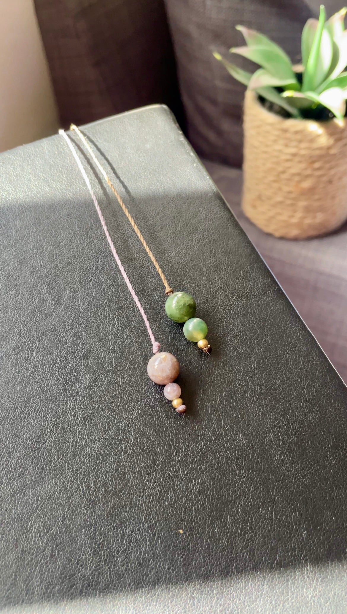 Wanderlight | Fancy Jasper Macrame Bookmarks