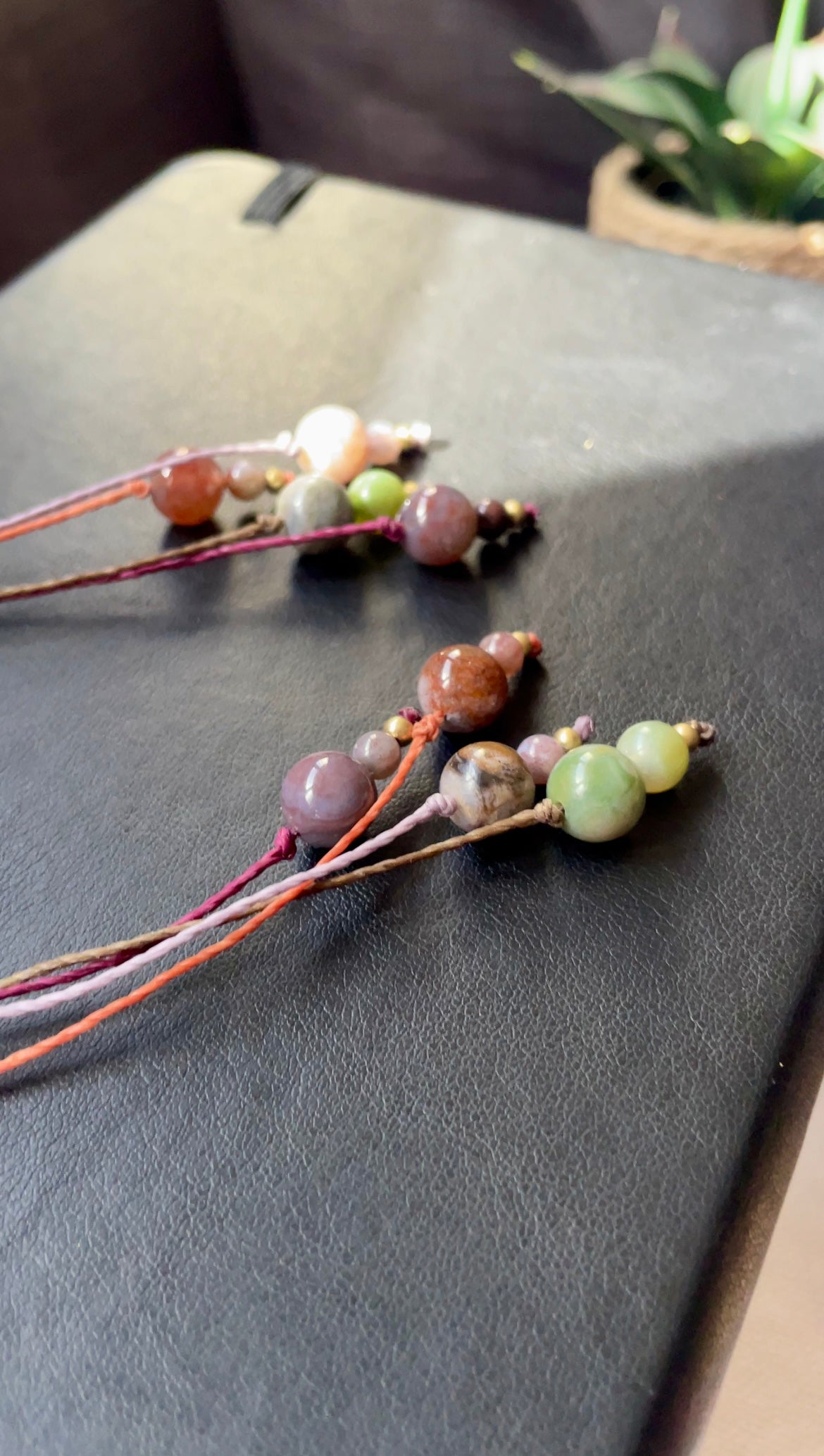 Wanderlight | Fancy Jasper Macrame Bookmarks