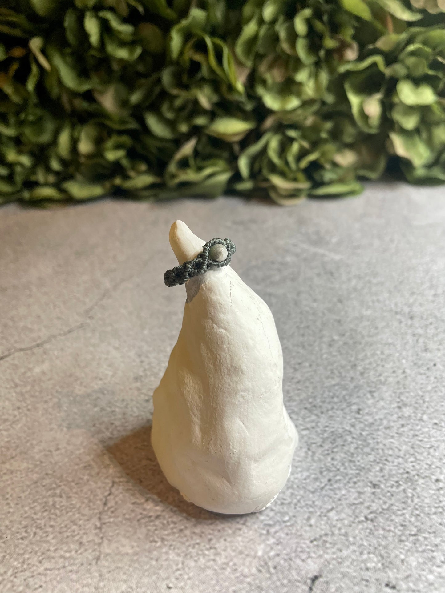 Green Vine | Fancy Jasper Macrame Ring
