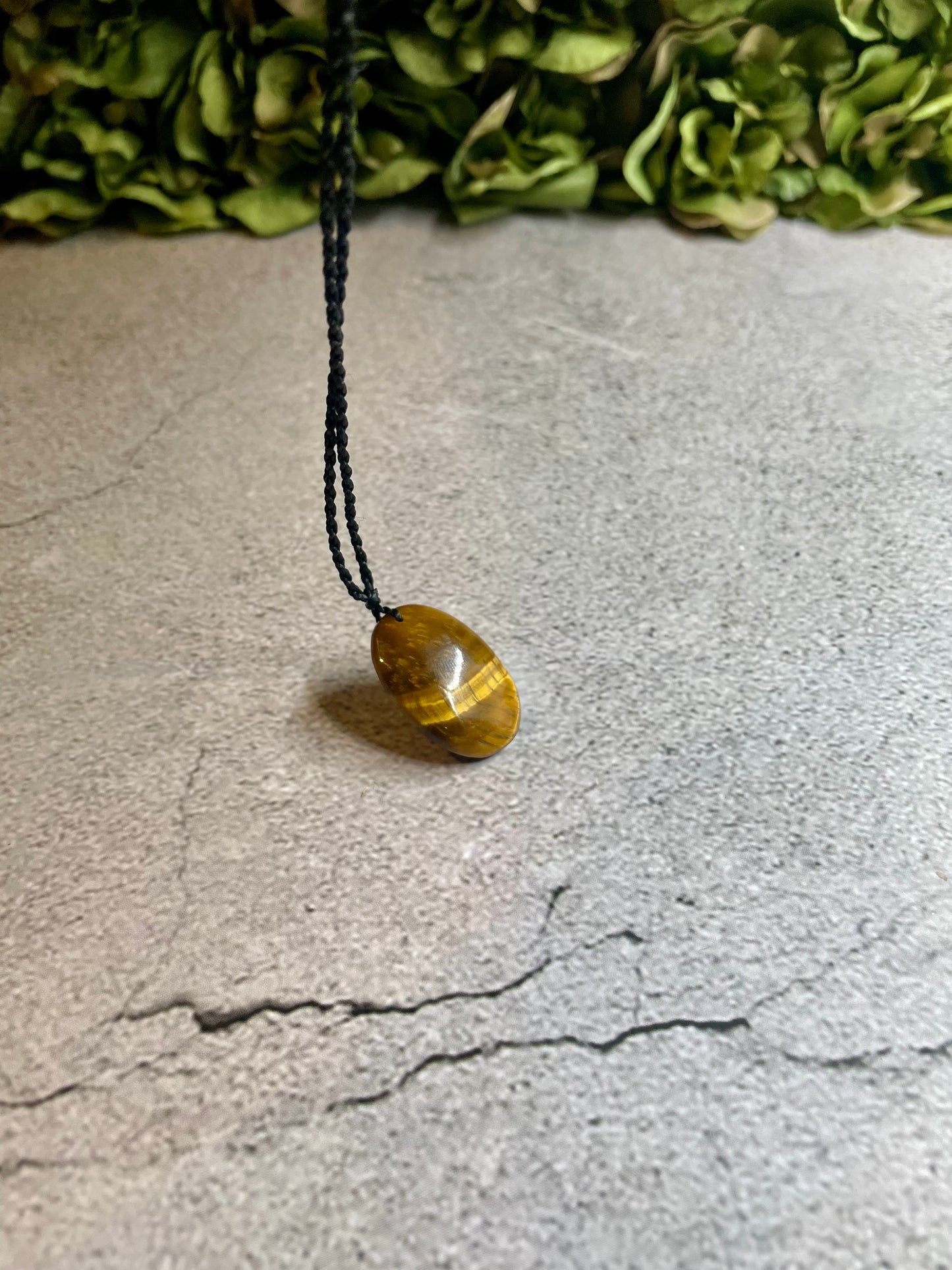 Simple Tiger’s Eye Necklace