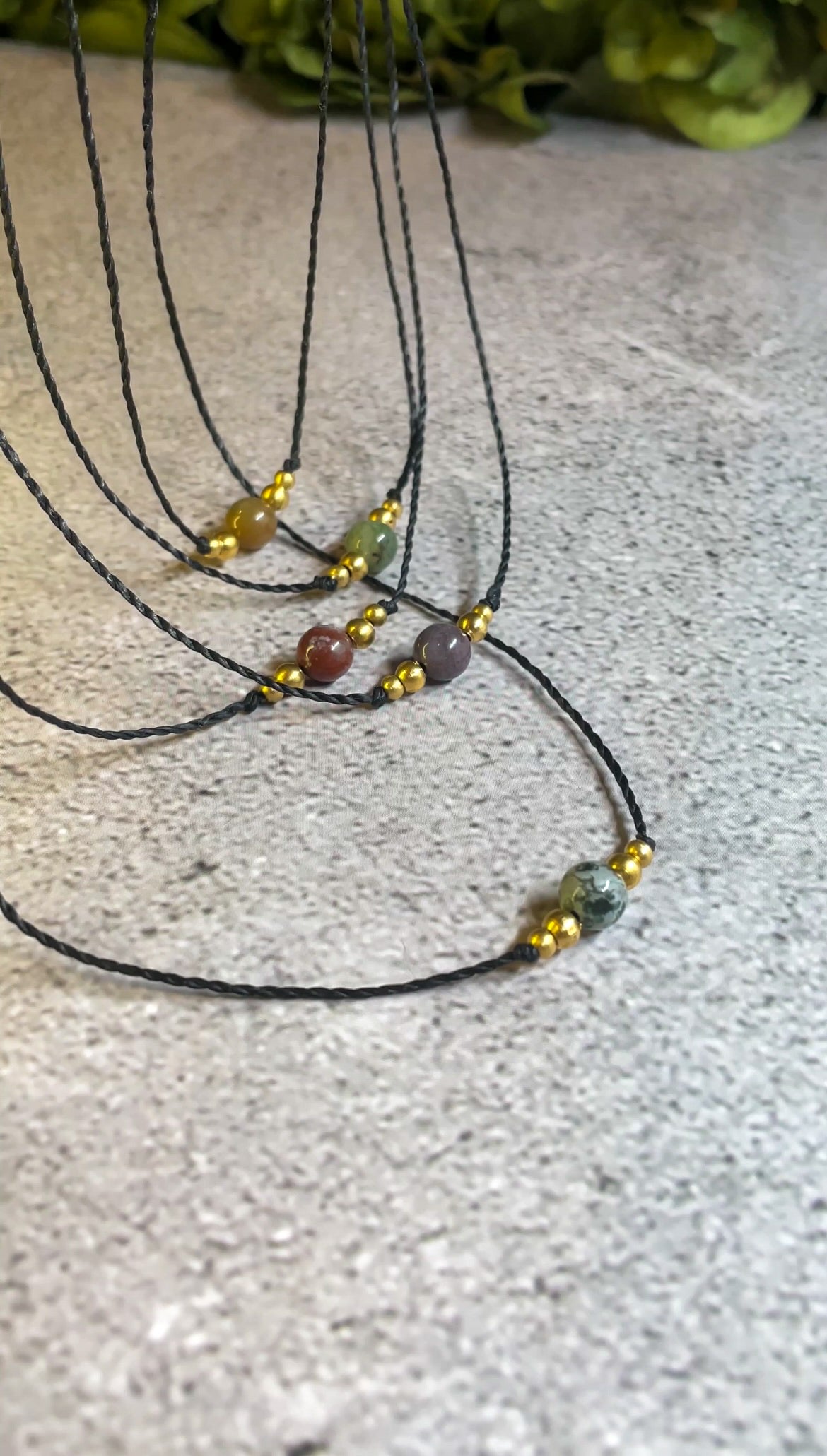 Vivacity | Fancy Jasper Macrame Necklace