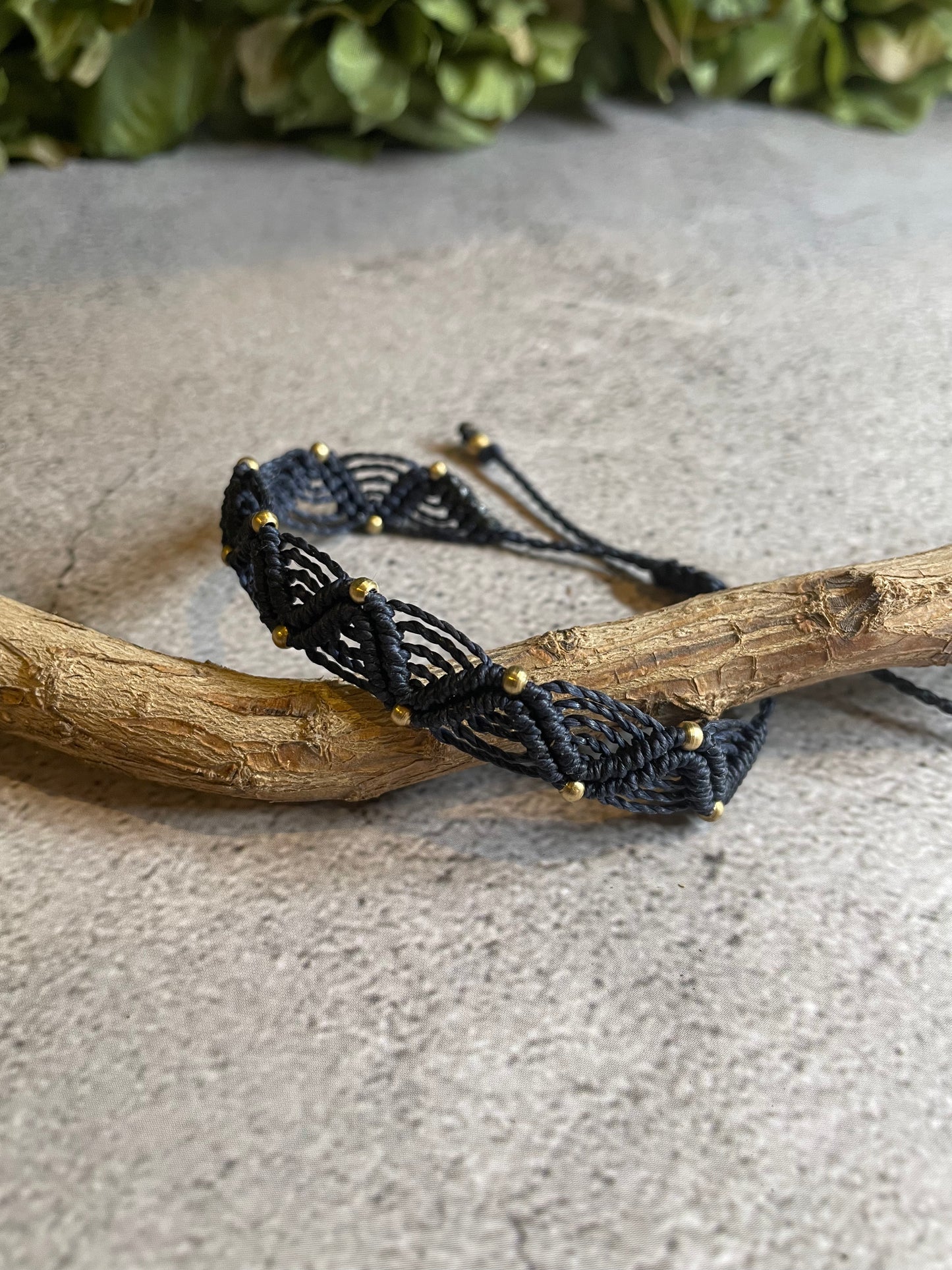 Just Wavy Macrame Bracelet