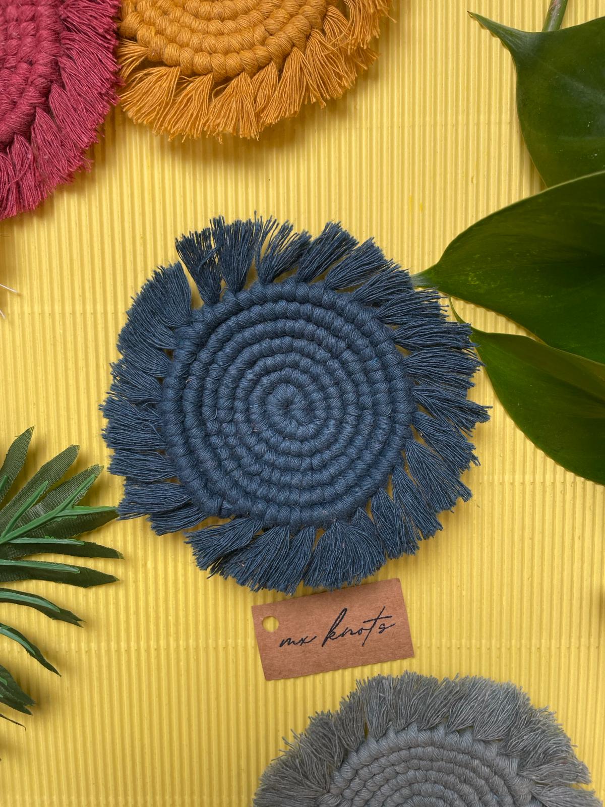 Boho Macrame Coasters