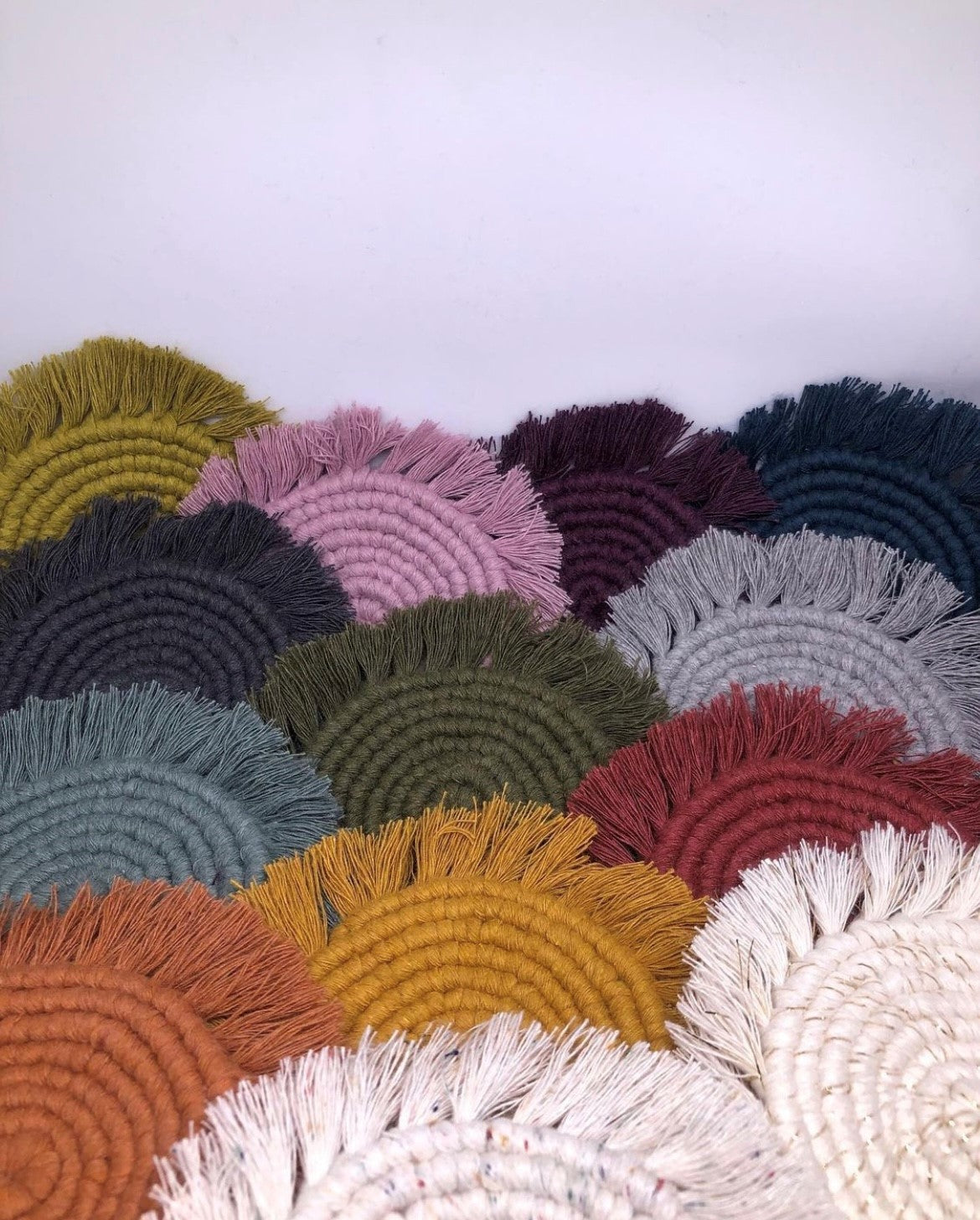 Boho Macrame Coasters