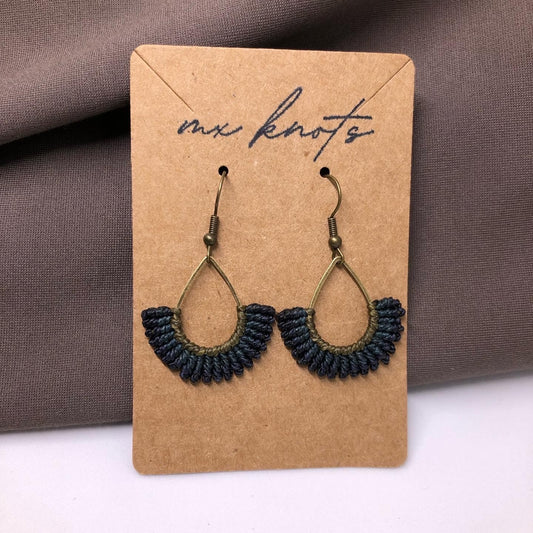 Peacock Drop Earrings