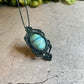 Ocean Eyes | Labradorite Macrame Necklace