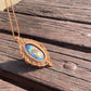 Ilyr | Labradorite Macrame Necklace