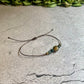 Greenie | Fancy Jasper Macrame Bracelet