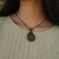 Mara | Ammonite Macrame Necklace