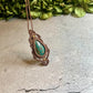 Hazel | Chrysocolla Macrame Necklace