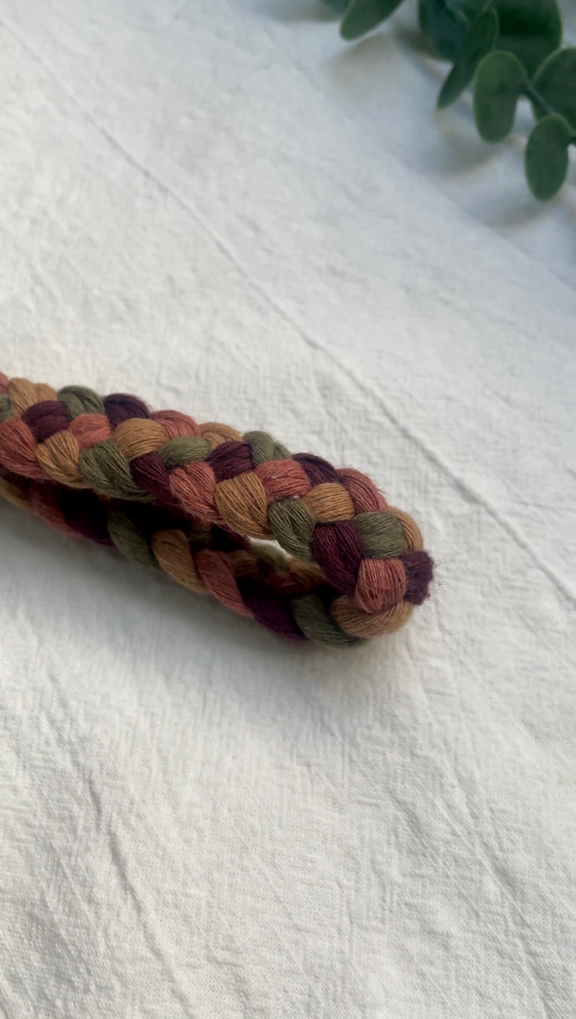 Maple | Macrame Wristlet Keychain