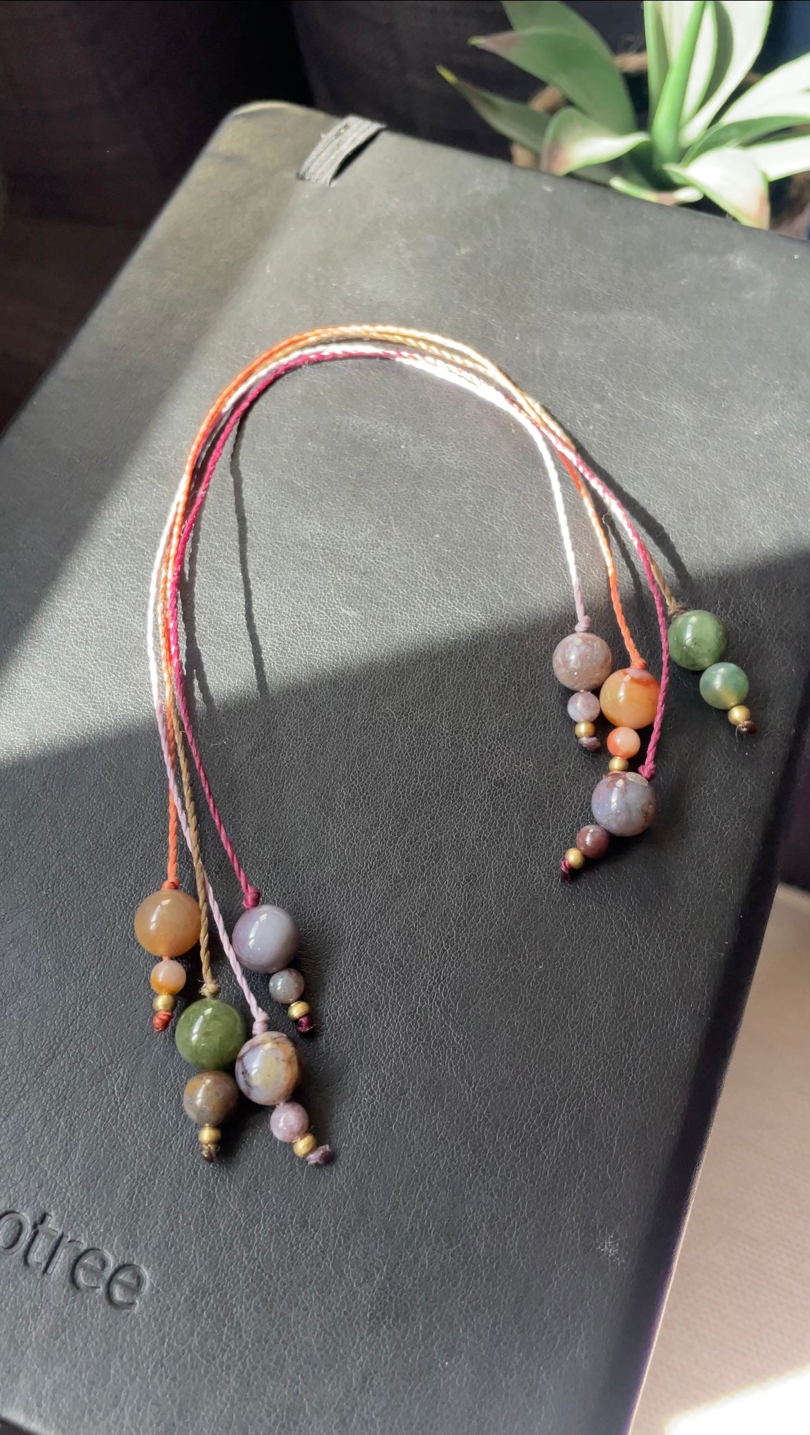 Wanderlight | Fancy Jasper Macrame Bookmarks