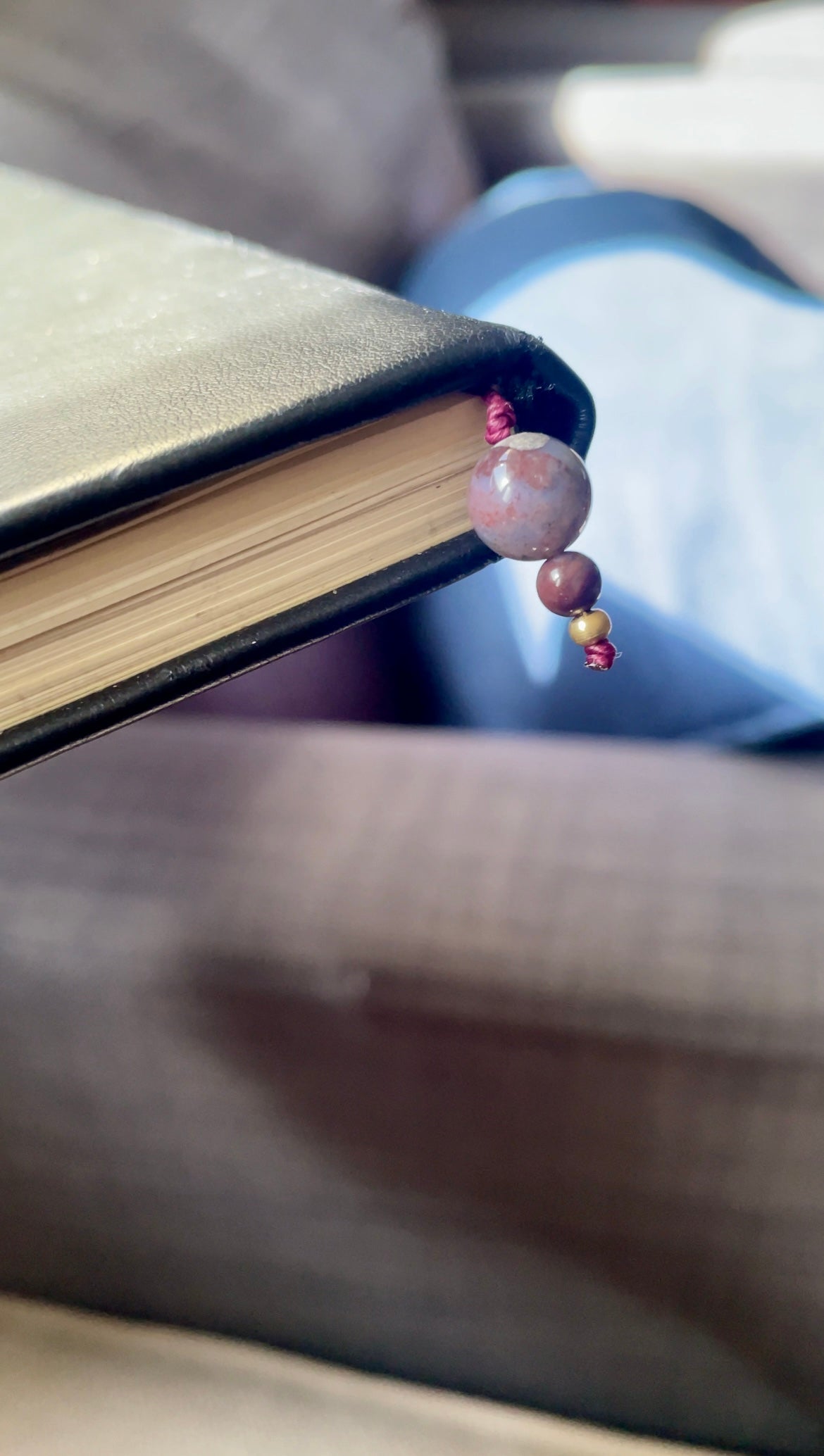 Wanderlight | Fancy Jasper Macrame Bookmarks