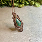 Hazel | Chrysocolla Macrame Necklace