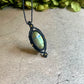 Elowen | Labradorite Macrame Necklace