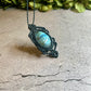 Ocean Eyes | Labradorite Macrame Necklace