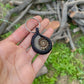Nyra | Ammonite Macrame Keychain