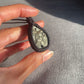 Astra | Pyrite Macrame Necklace