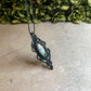 Nyra | Labradorite Macrame Necklace