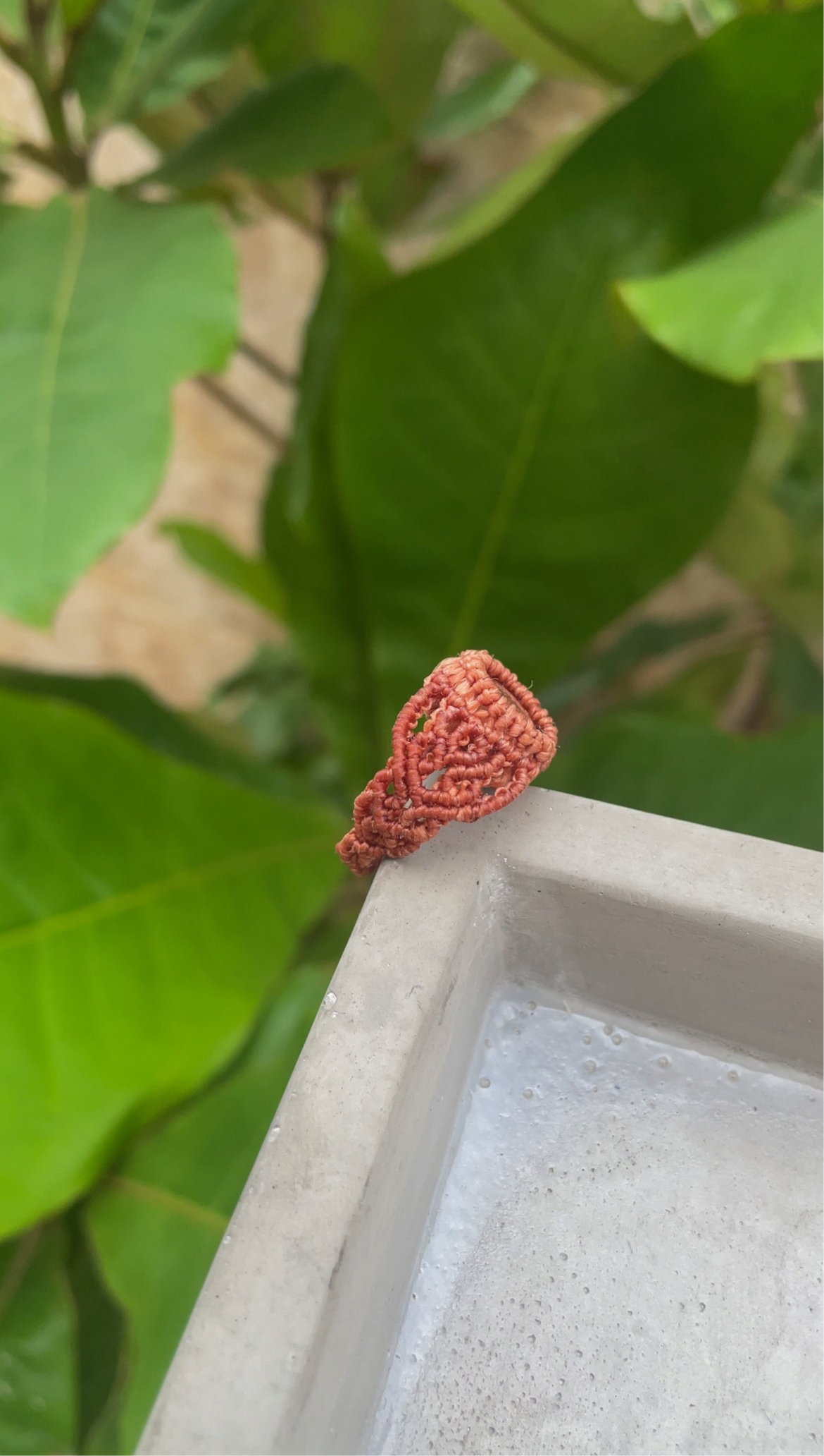 Travel Collection: Radiance | Sunstone Macrame Ring