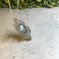 Ocean Daylight | Labradorite Macrame Necklace