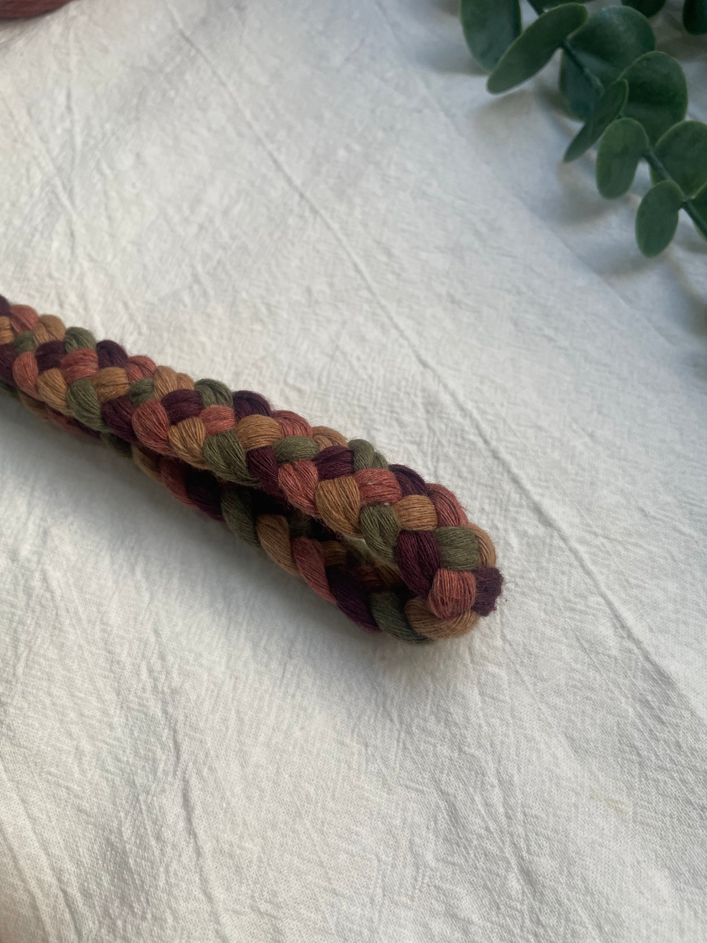 Maple | Macrame Wristlet Keychain