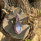 Rain-Kissed | Blue Lace Agate Macrame Keychain