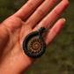 Nyra | Ammonite Macrame Keychain