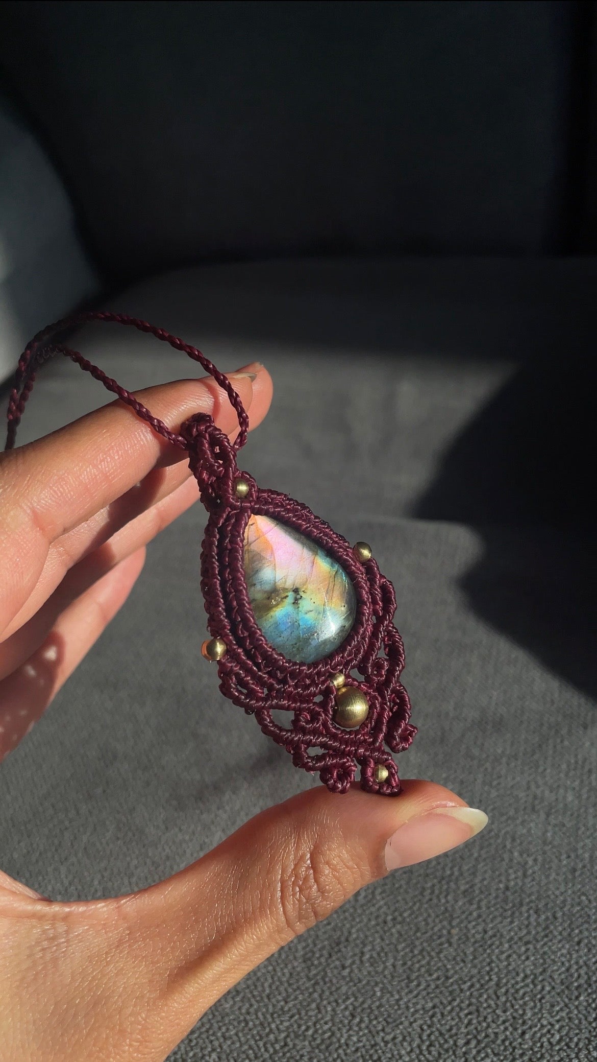 Vivian | Labradorite Necklace