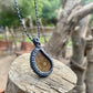 Mara | Ammonite Macrame Necklace