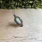 Fern | Moss Agate Macrame Necklace