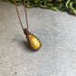 Golden Sunrise | Mookaite Macrame Necklace