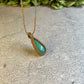 Riverstone | Chrysoprase Macrame Necklace