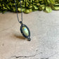 Elowen | Labradorite Macrame Necklace