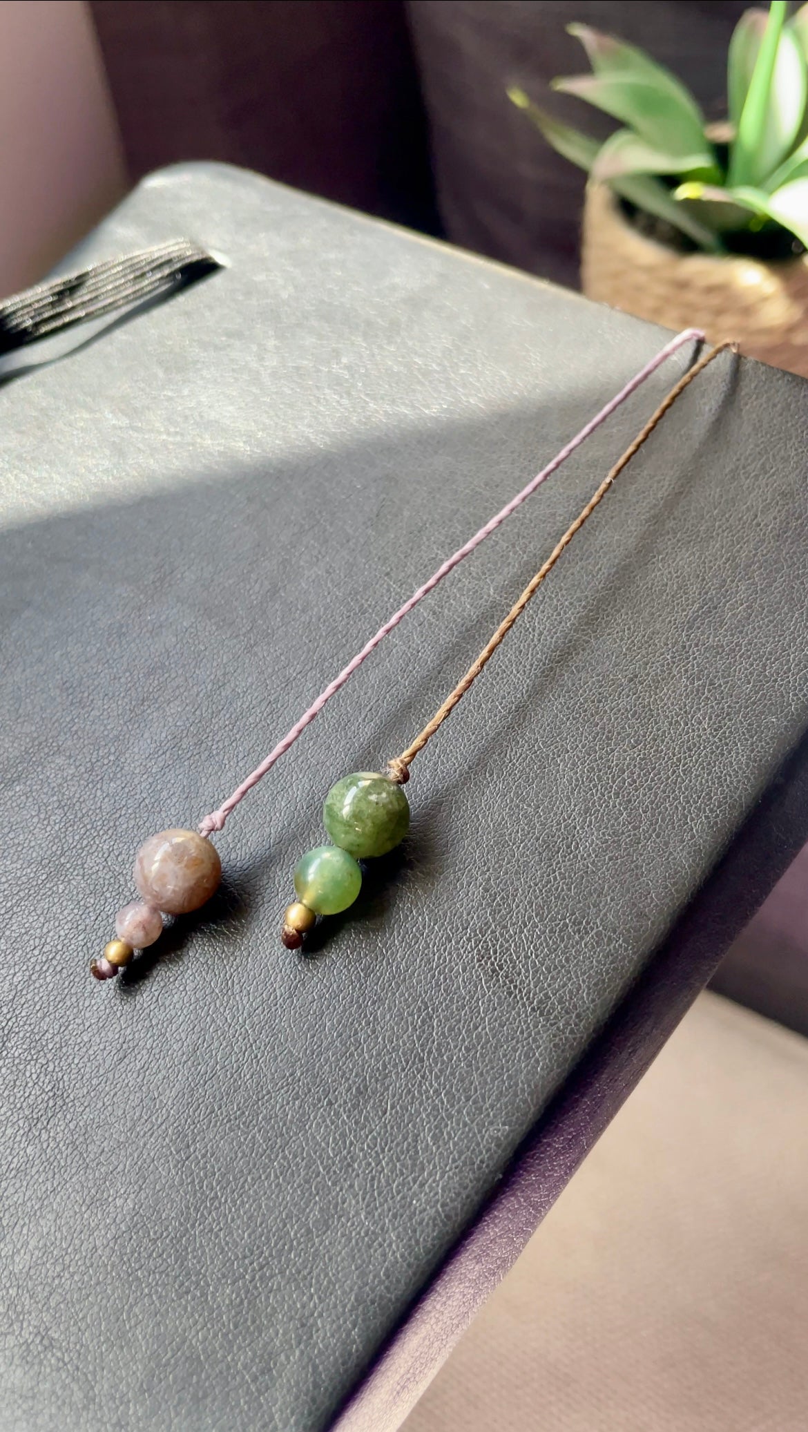 Wanderlight | Fancy Jasper Macrame Bookmarks