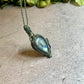 Ivy | Labradorite Macrame Necklace