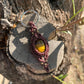 Savanna | Tiger’s Eye Macrame Keychain