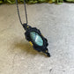 Nerina | Labradorite Macrame Necklace