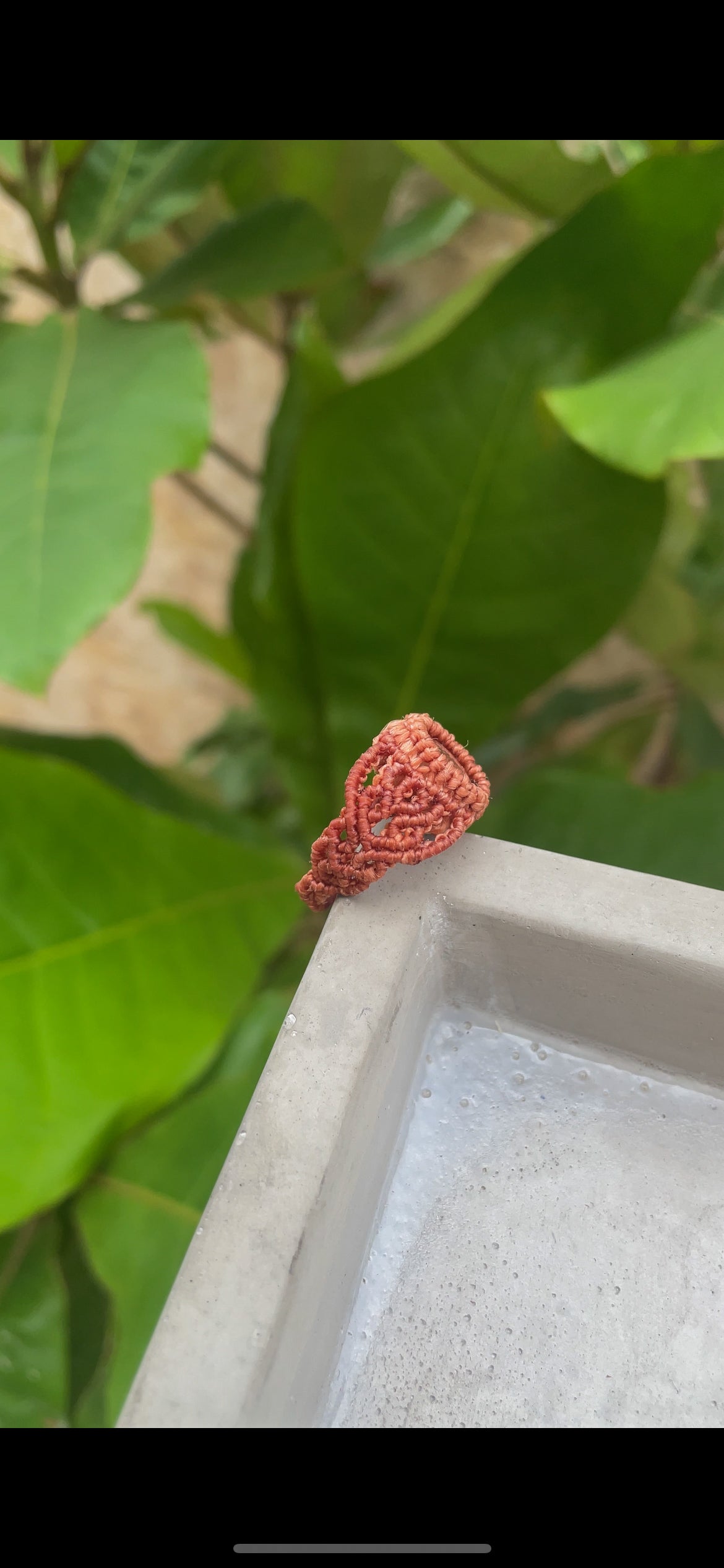 Travel Collection: Radiance | Sunstone Macrame Ring