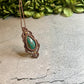 Hazel | Chrysocolla Macrame Necklace