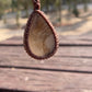 Wild as Roots | Dendritic Tree Agate Macrame Necklace