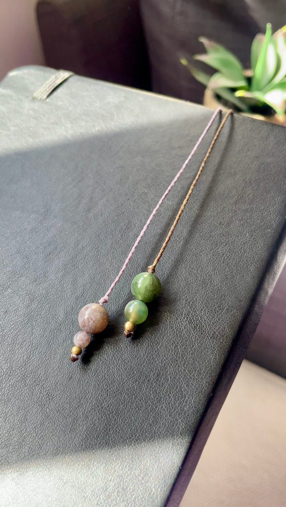Wanderlight | Fancy Jasper Macrame Bookmarks