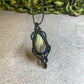 Summer Rainbow | Labradorite Macrame Necklace