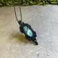 Nerina | Labradorite Macrame Necklace