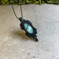 Nerina | Labradorite Macrame Necklace