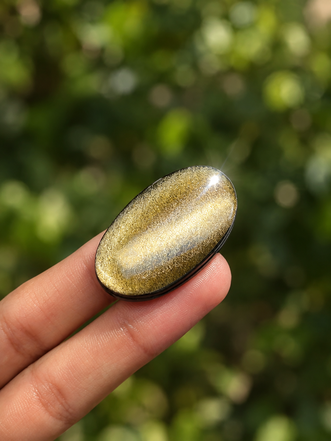 Gaia | Golden Sheen Obsidian Necklace