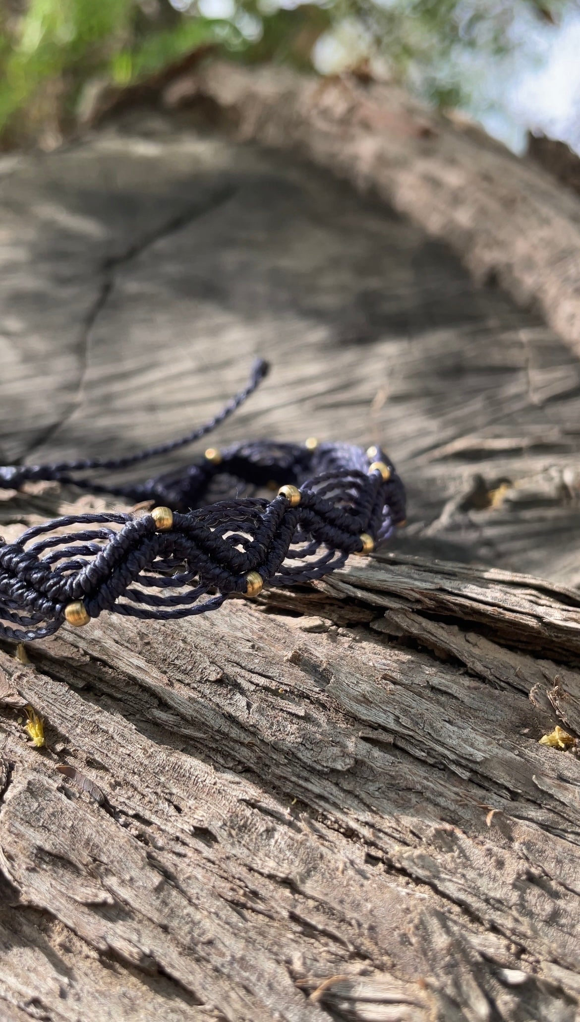 Just Wavy Macrame Bracelet